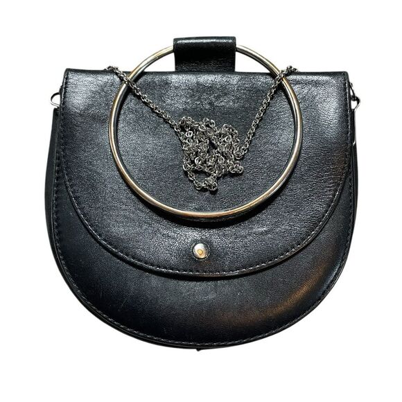 THEORY Whitney Leather Bag Black - Picture 3 of 14